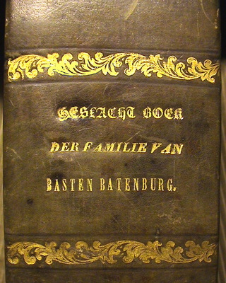 Geslachtsboek&nbsp;van&nbsp;Basten&nbsp;Batenburg&nbsp;1864